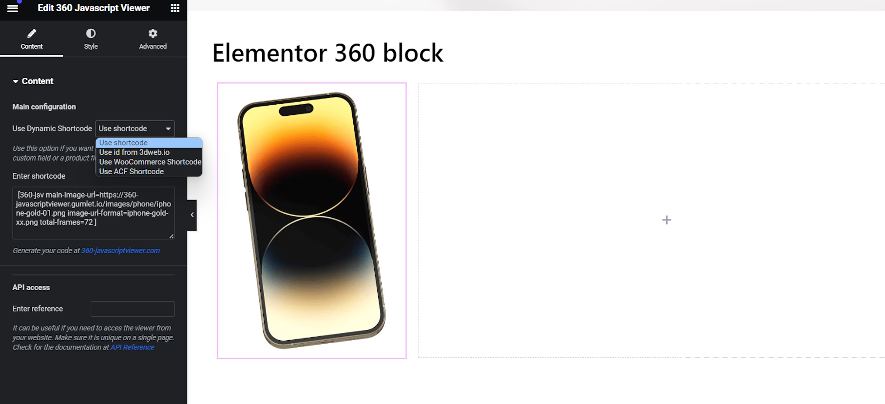 Paste the shortcode anywhere in a post, page, block or Elementor block