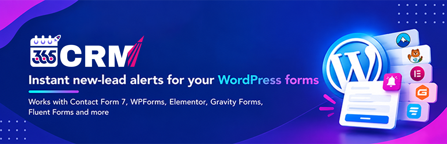 WordPress 外掛 365 CRM – Instant Lead Alerts for Contact Forms 的封面圖片