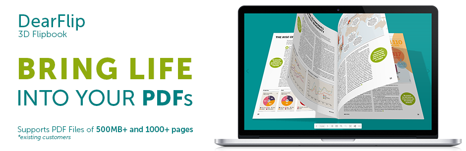 PDF Flipbook, 3D Flipbook WordPress – DearFlip – WordPress plugin |  
