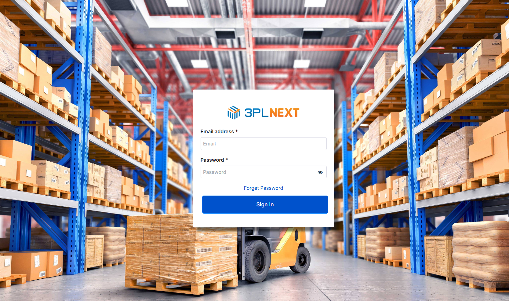 The 3plnext connection screen under WooCommerce settings.