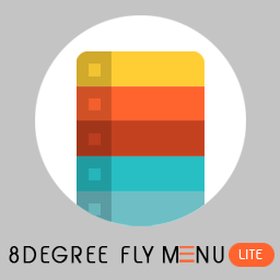 Free Responsive Off-Canvas Menu Plugin for WordPress – 8Degree Fly Menu Lite logo