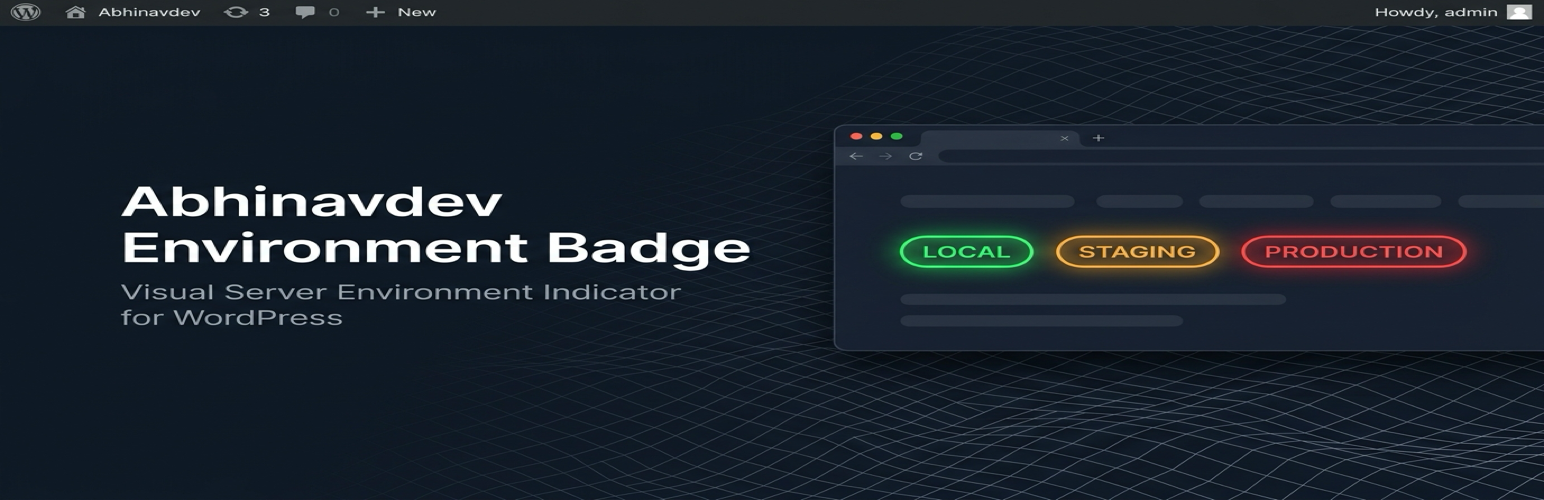 Abhinavdev Environment Badge preview