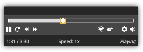 Able Player as an audio player