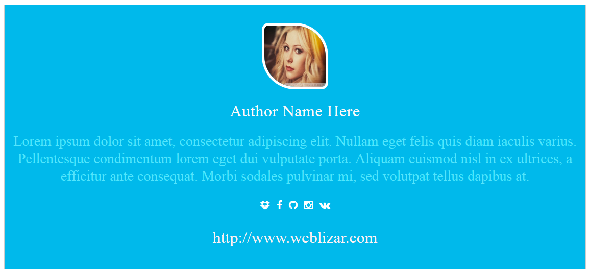 About Author - Screenshot 1