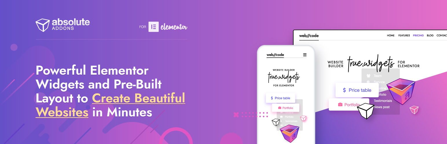 Absolute Addons For Elementor