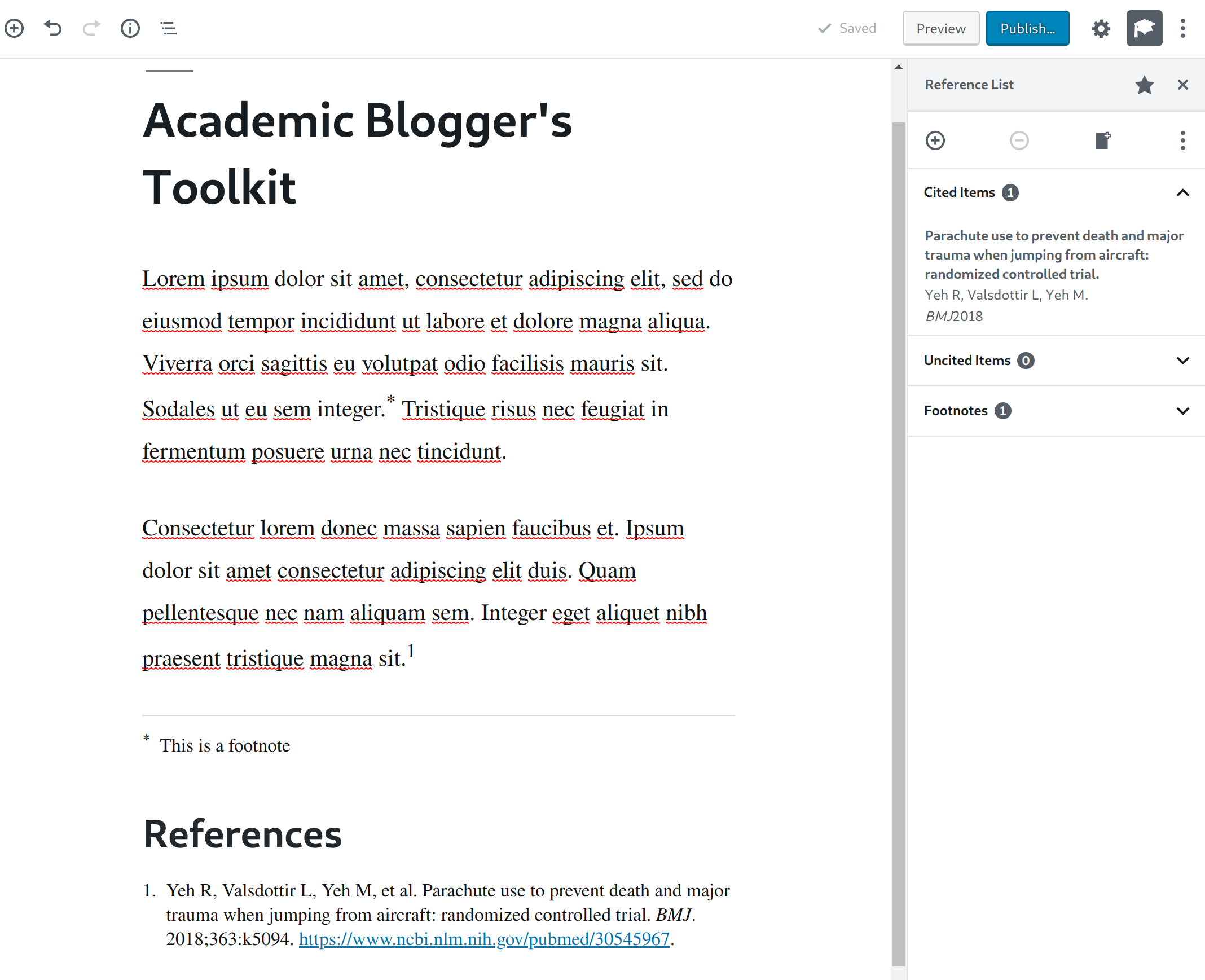 Academic Blogger&#039;s Toolkit