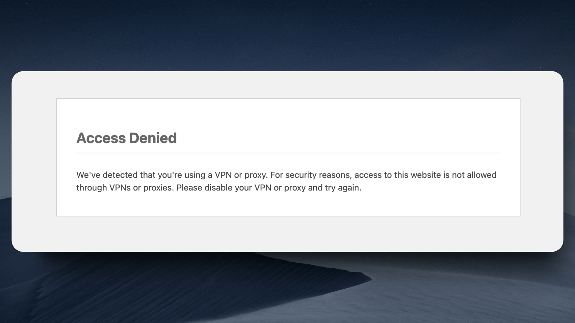 Real-time Statistics - Monitor API usage and blocked attempts