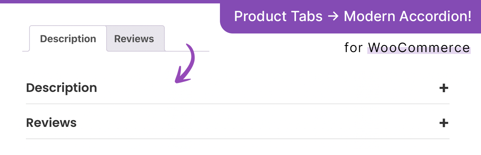WordPress 外掛 Accordion Tabs for WooCommerce 的封面圖片。