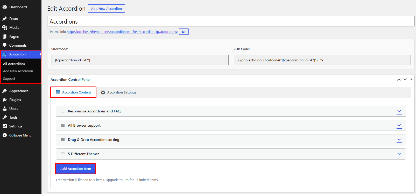 Accordions – Responsive Accordion &amp; FAQ Plugin for WordPress
