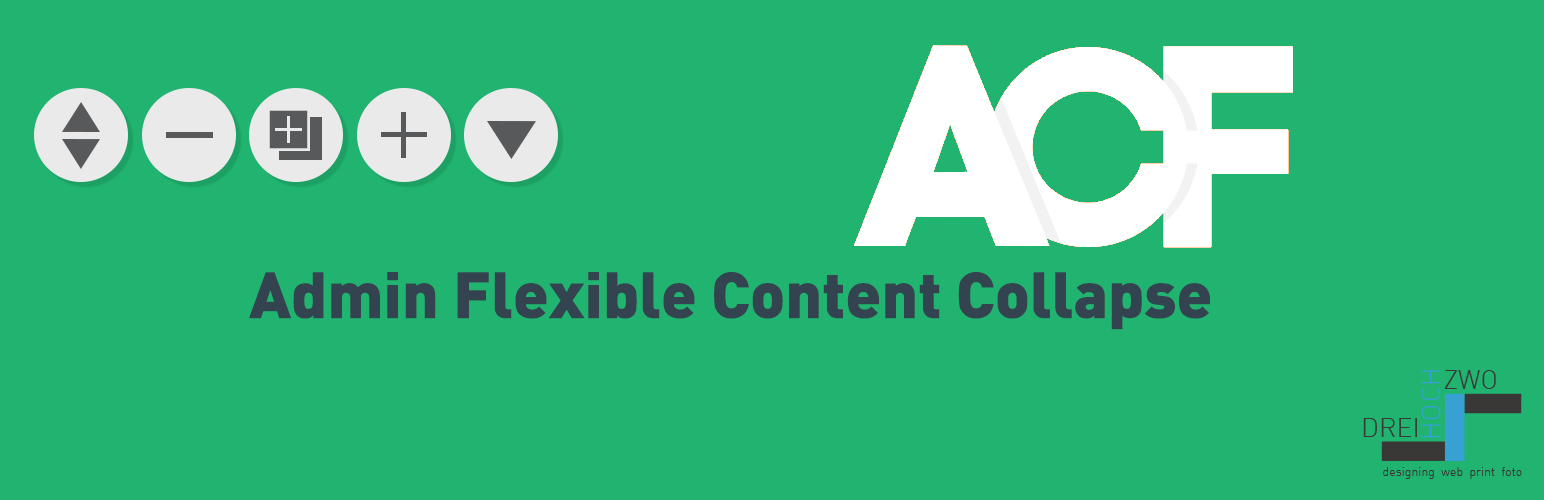 ACF Admin Flexible Content Collapse