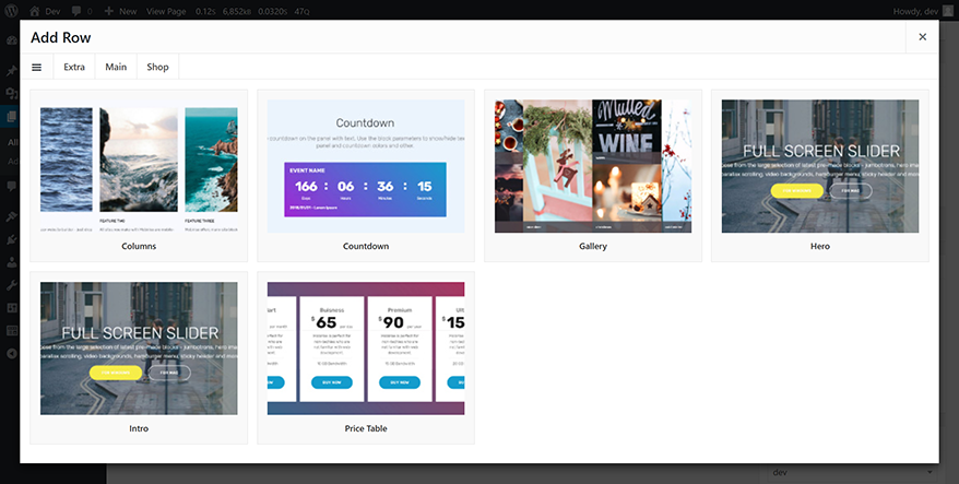 Flexible Content Modal