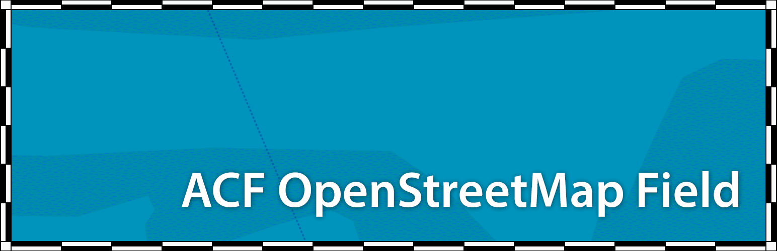 WordPress 外掛 ACF OpenStreetMap Field 的封面圖片。
