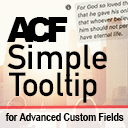 ACF Simple Tooltip Icon