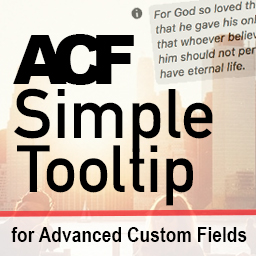 ACF Simple Tooltip