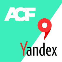 ACF: Yandex Maps Field Icon