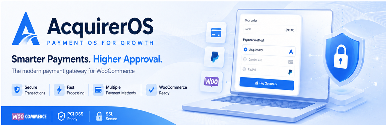 AcquirerOS Payment Gateway for WooCommerce