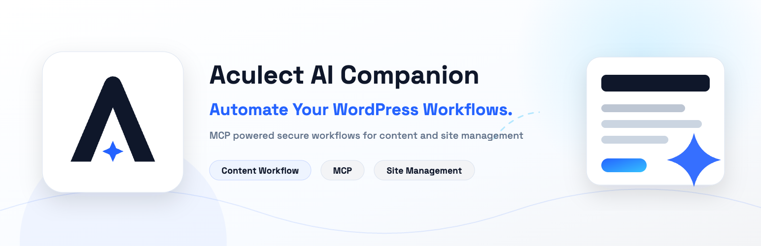 Aculect AI Companion