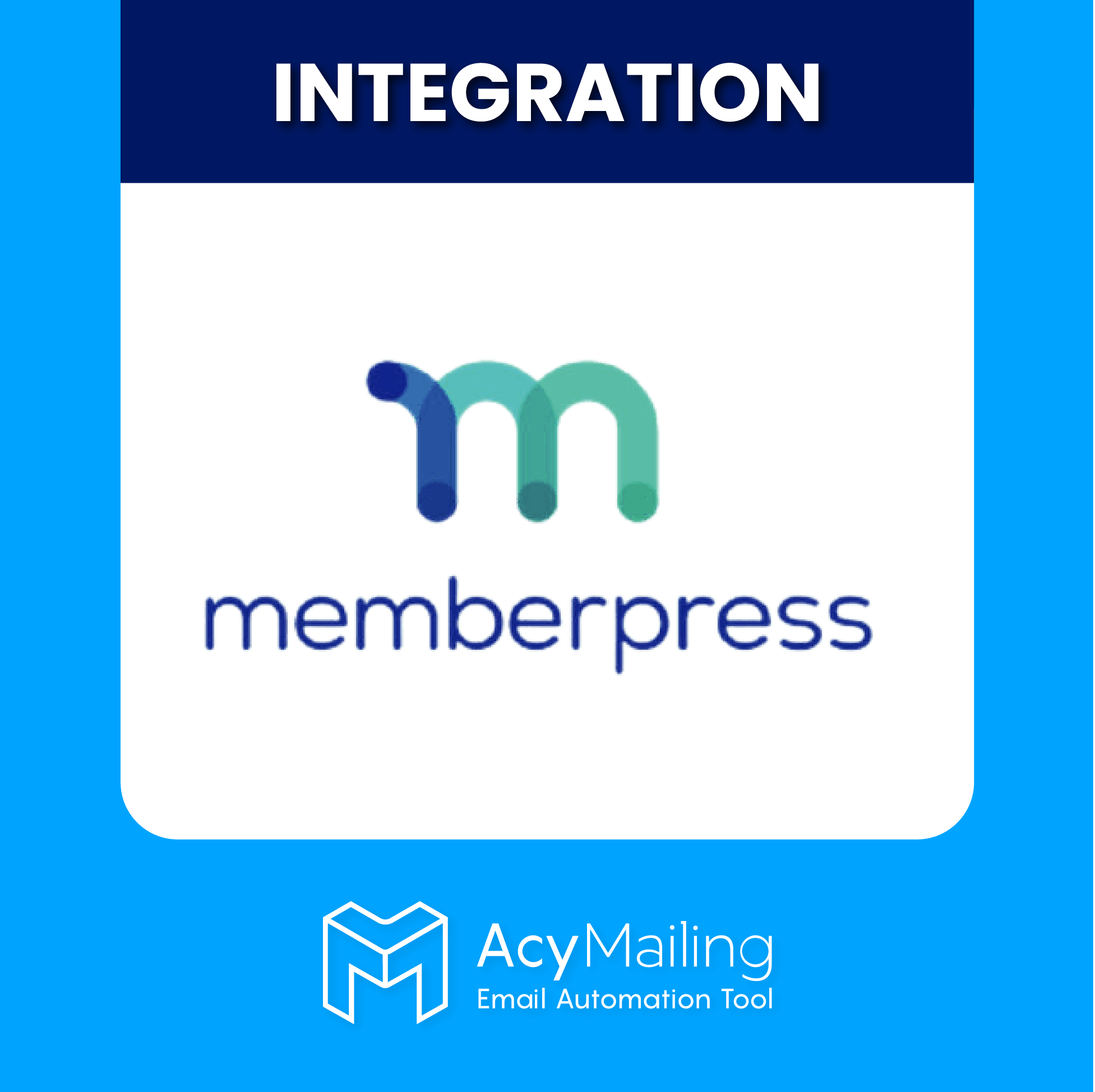 MemberPress integration &#8211; AcyMailing Icon