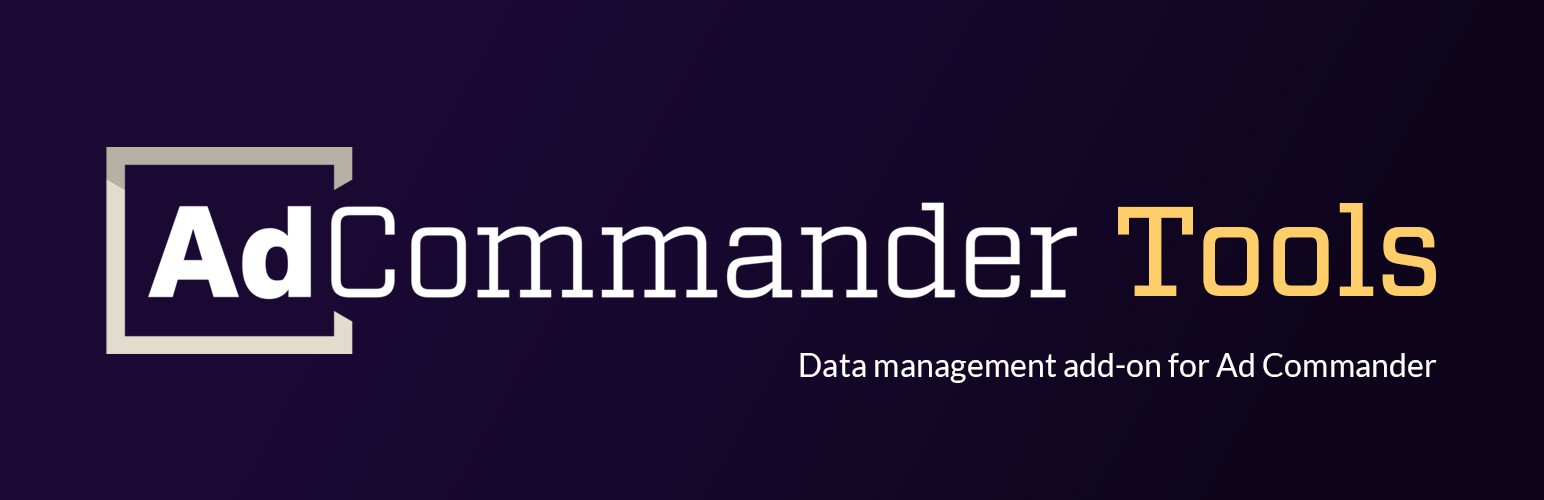 Ad Commander Tools
