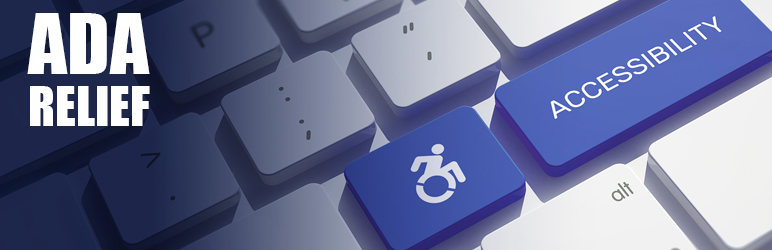 WordPress 外掛 ADA-Relief – Wcag Accessibility Lite 的封面圖片。