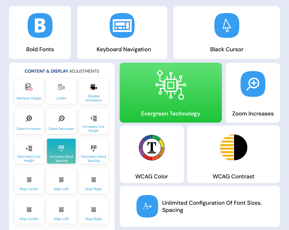 Ada Tray Accessibility Widget - Screenshot 1