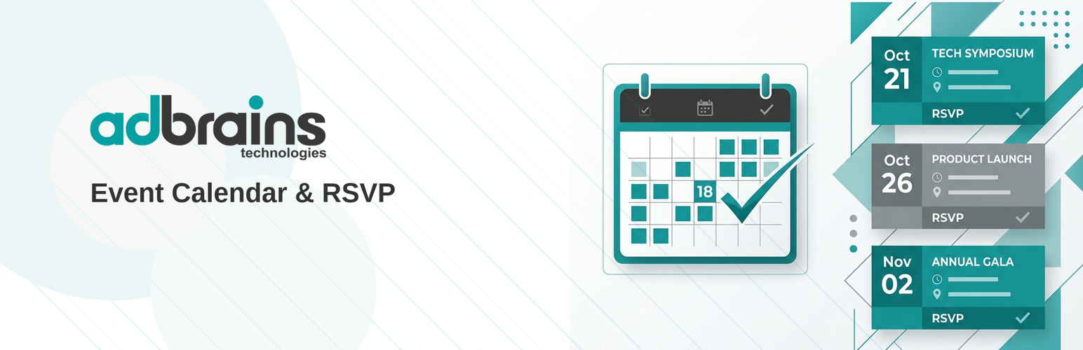 AdBrains Events Calendar & RSVP