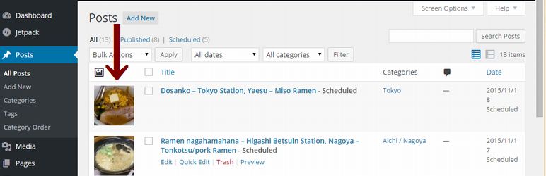 Featured image to All-Posts