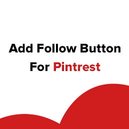 Add Follow Button For Pinterest