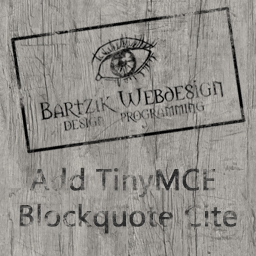 Add TinyMCE Blockquote Cite logo