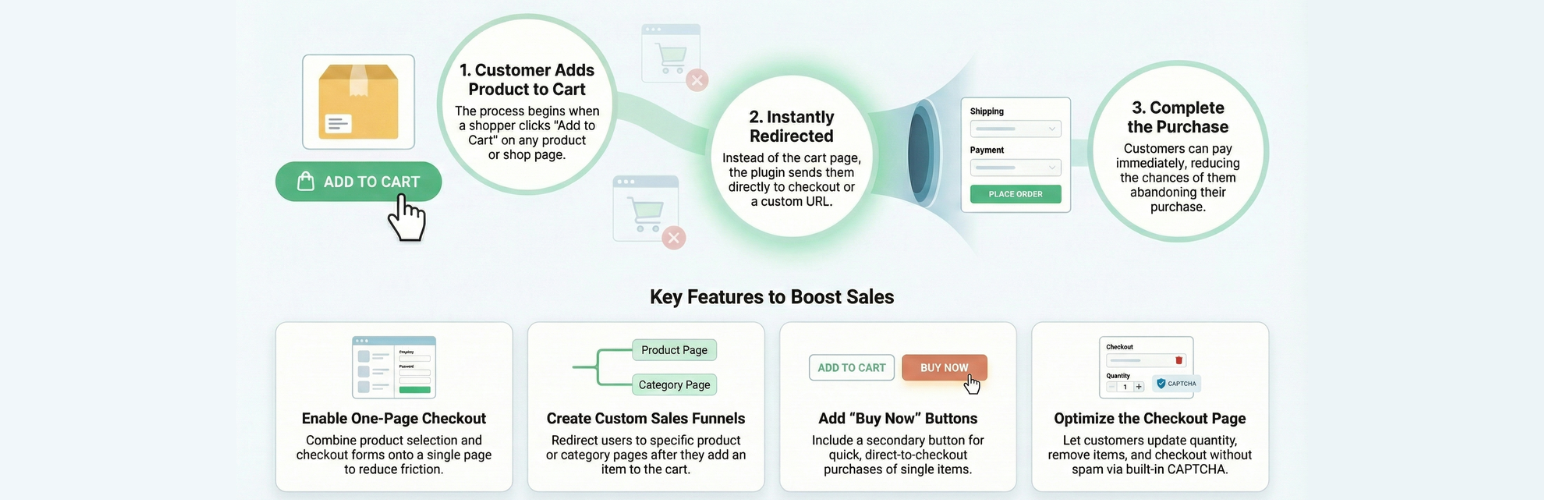 Add to Cart Redirect for WooCommerce