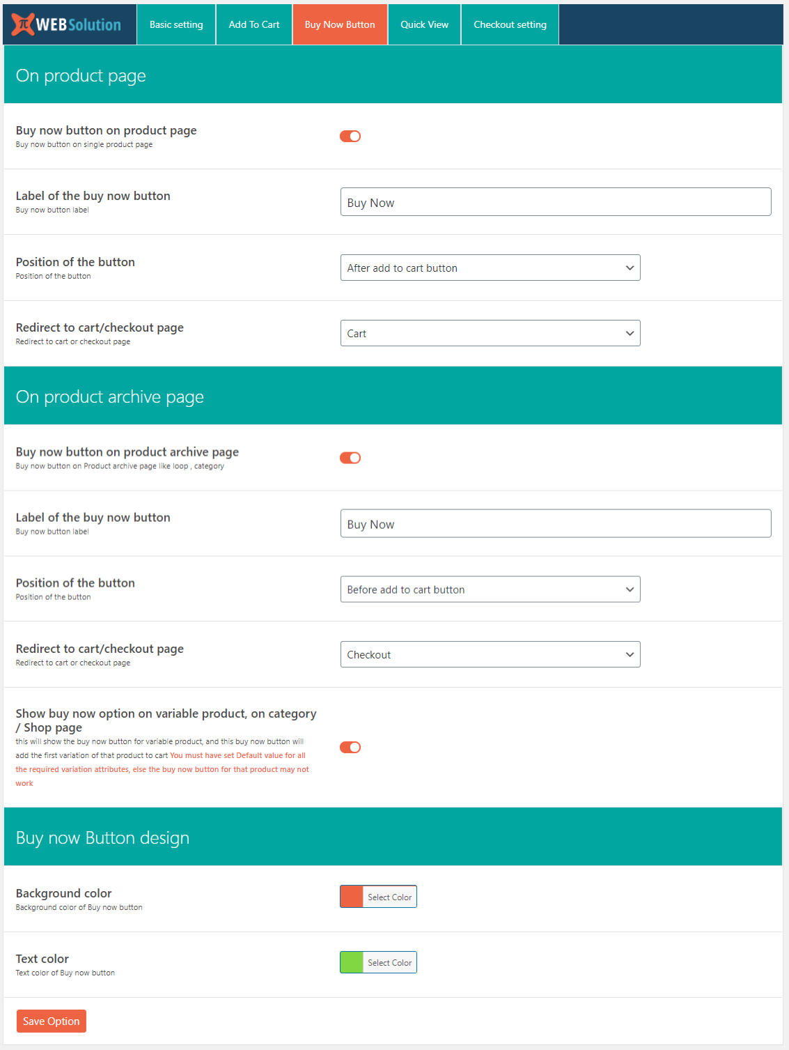 PRO Direct checkout, Add to cart redirect, Quick purchase button, Buy now  button, Quick View button for WooCommerce - Pi Web Solution