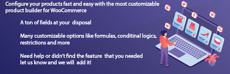 Extra Product Options Builder for WooCommerce