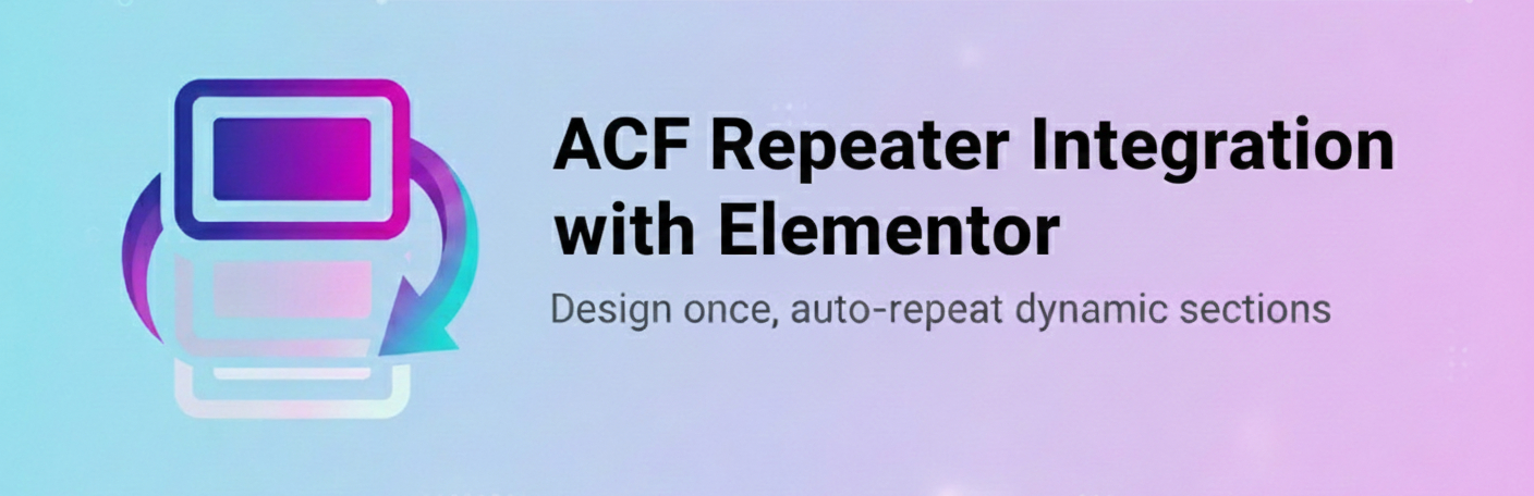 Addoncraft Repeater For Elementor ACF
