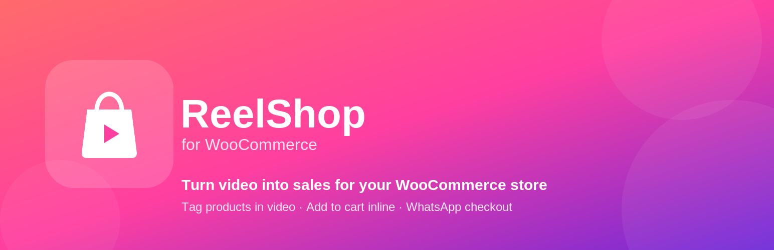 WordPress 外掛 AddOnn Shoppable Video for WooCommerce 的封面圖片
