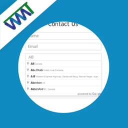 Address autocomplete Contact Form 7 Icon