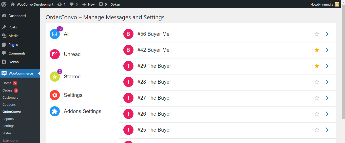 All Message (Admin)