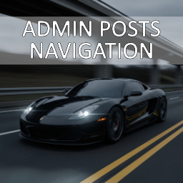 Admin Posts Navigation logo