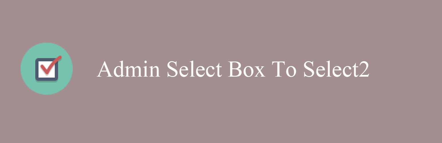 Admin Select Box To Select2