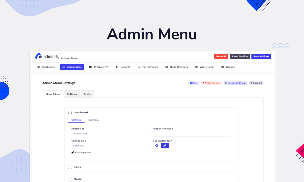 Admin Columns module