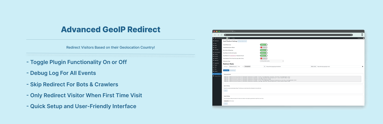 Advanced GeoIP Redirect