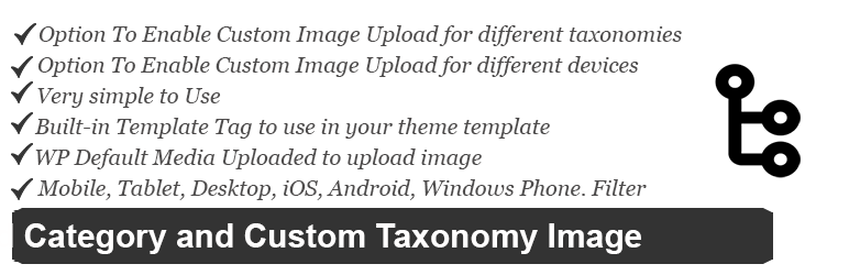 Advanced Category and Custom Taxonomy Image