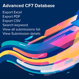 Contact Form 7 Database &#8211; CFDB7