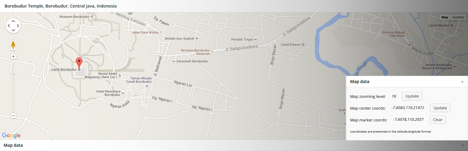 ACF: Google Map Extended