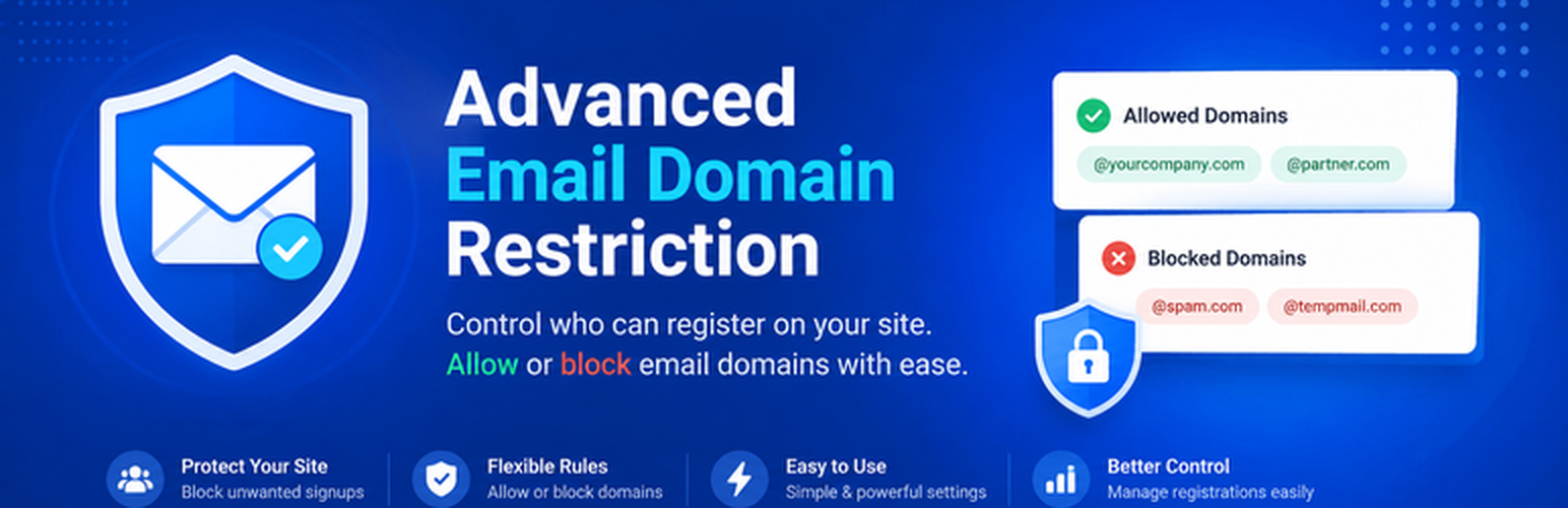 Advanced Email Domain Restriction