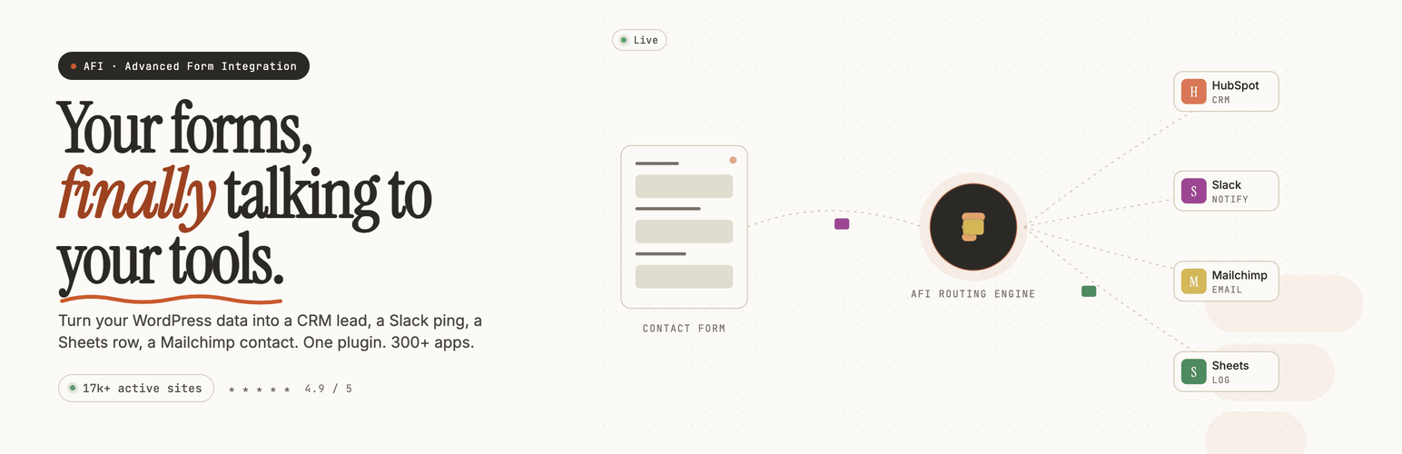 Advanced Form Integration — Connect Forms to 300+ Apps