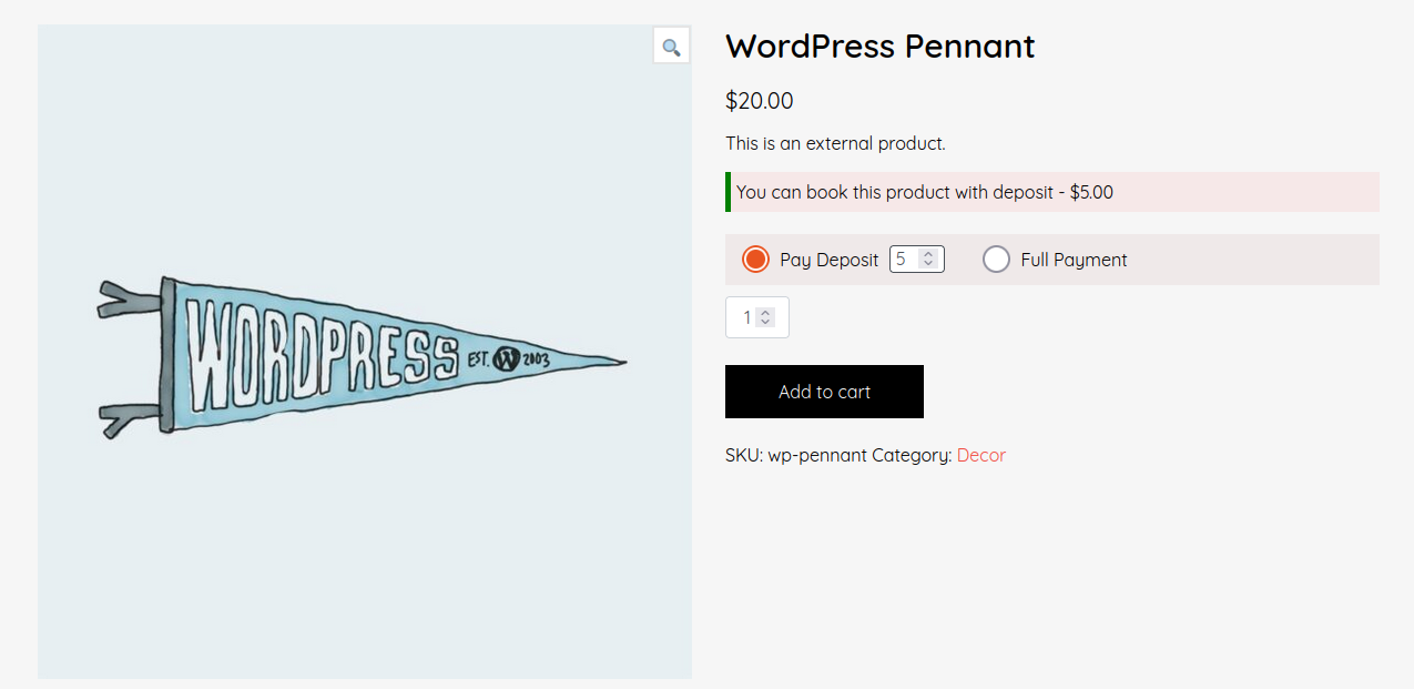Deposits and Partial Payments for WooCommerce – WpDepositly | MagePeople