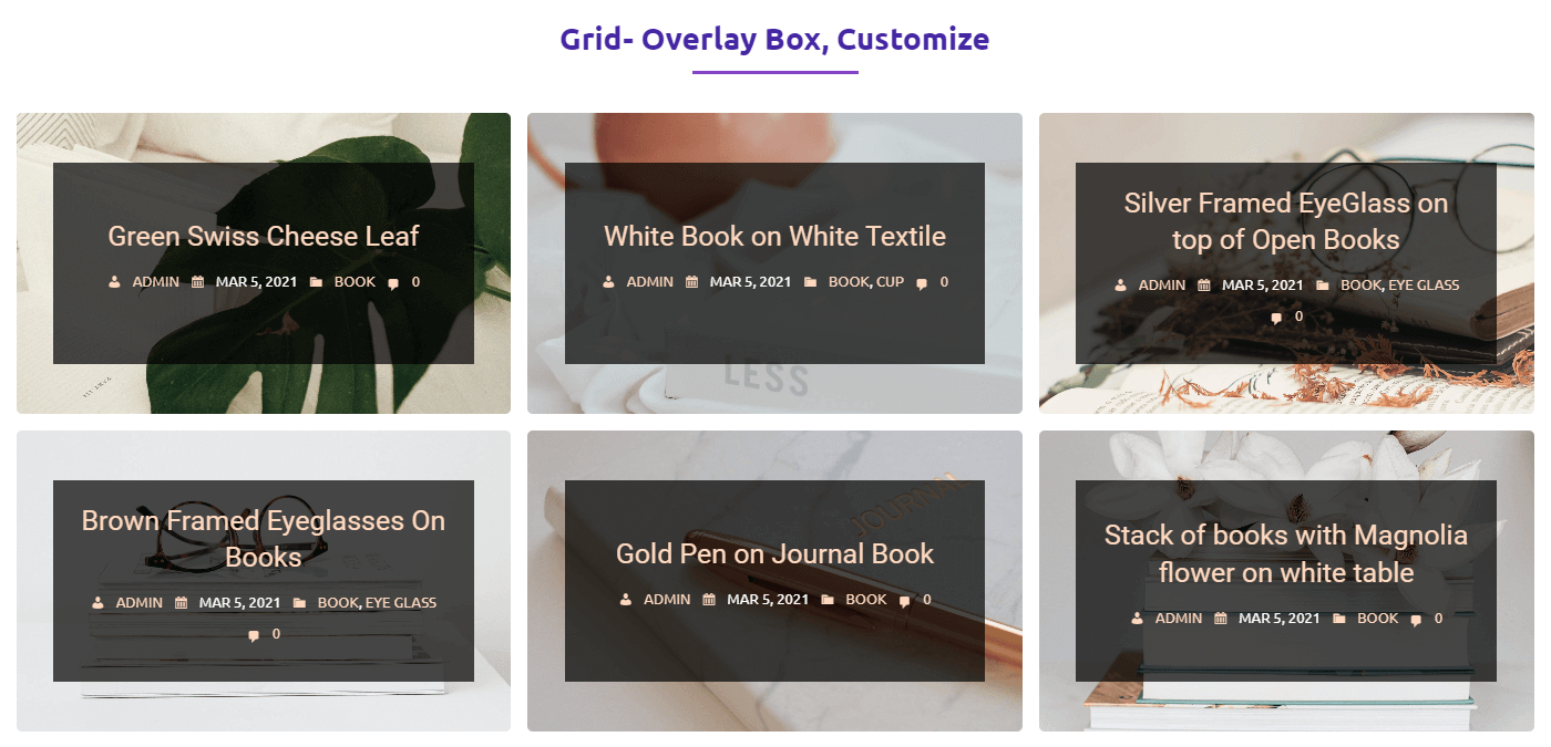 Grid- Overlay Box