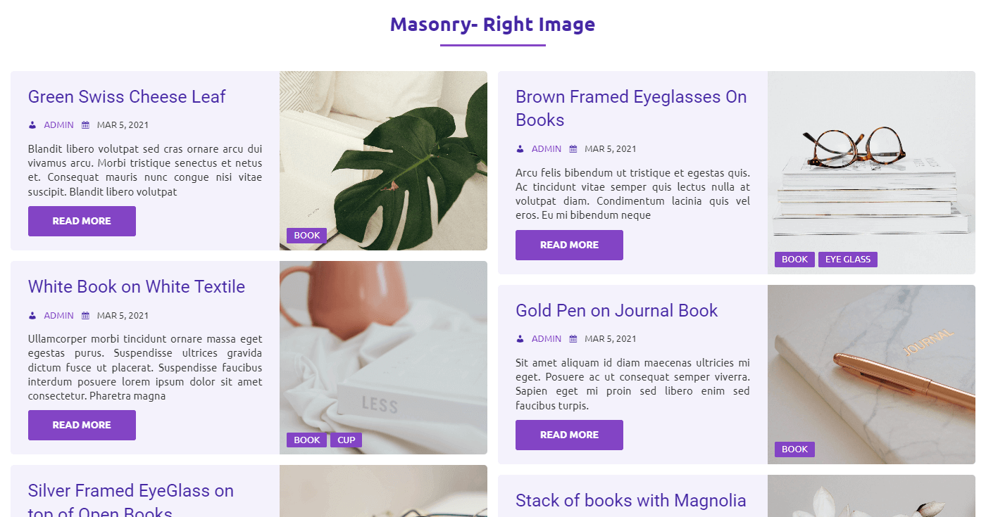 Masonry- Right Image