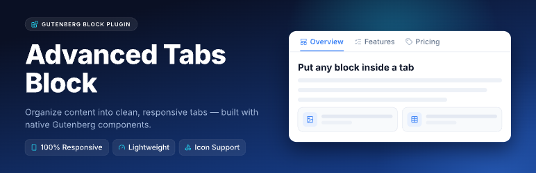 Advanced Tabs Block