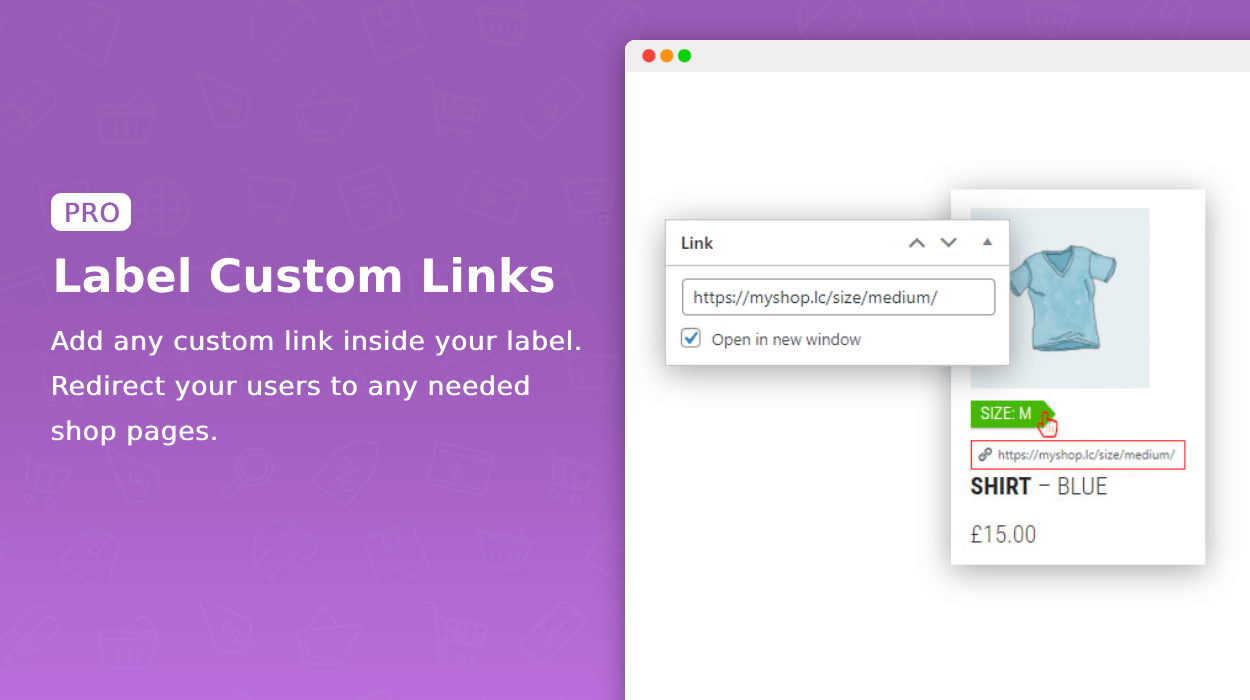 Links for labels